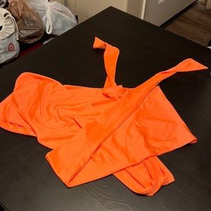 Never work satin shein top